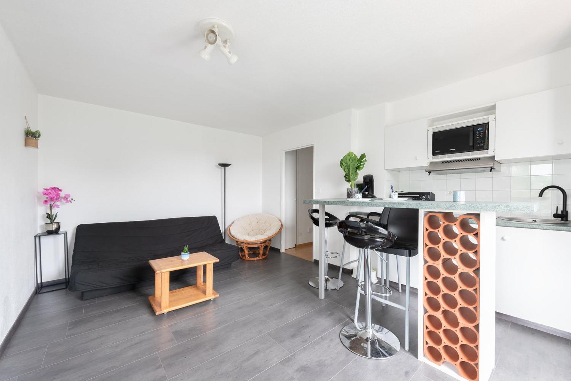 トゥールーズT2 Rangueil - Terrasse + 2 Parkings - 4 Personnesアパートメント エクステリア 写真